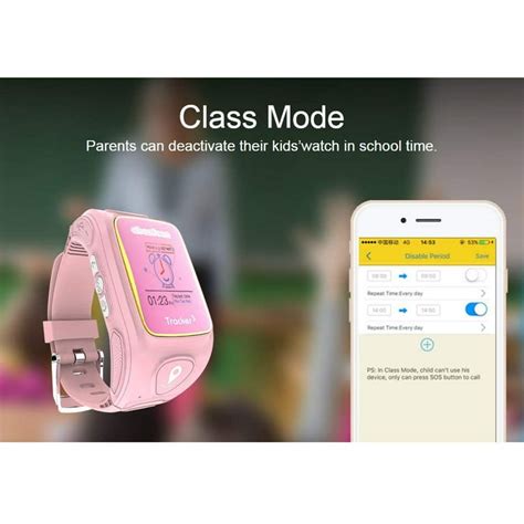 Abardeen KT01W Smart Watch for Kids Tracker GPS Locator 